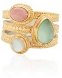 Anna Beck - Oasis Faux Stapeling Ring - Lyst