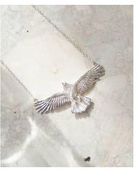 Zoe & Morgan - Eagle Necklace One Size - Lyst