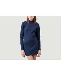 Sessun - Augusta Short Dress With Long Sleeves Xs - Lyst