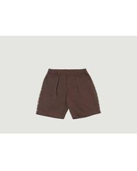 Universal Works - Pleated Track Shorts 34 - Lyst