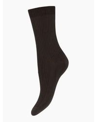mpDenmark - Vicky Ankle Socks Dark 37-39 - Lyst