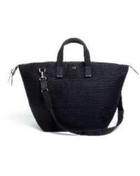 Cabas - N°32 Medium Bowler Bag + Shoulder Strap / /brown/blue - Lyst