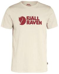 Fjallraven - Logo kurzärmeliges t-shirt - Lyst