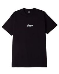 Obey - Lower Case T Shirt 1 - Lyst