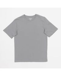 Jack & Jones - T-shirt mince base en coton biologique en gris clair - Lyst