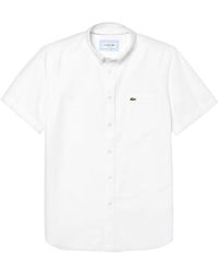 short sleeve lacoste shirt