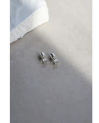 Tutti & Co - X Escape Boutique Ea623s Silver Diamond Crystal Earrings One Size / - Lyst