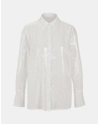Riani - Sequin Button Up Shirt Col: 110 Off 8 - Lyst