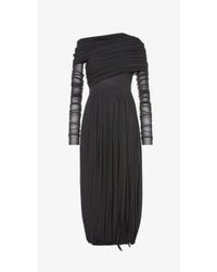 Philosophy - Stretch Tulle Dress 42 / Anthracite - Lyst