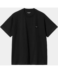 Carhartt - T-shirt S/s Heart Patch Black - Lyst