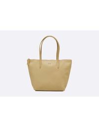 Lacoste - Concept Small Zip Tote Bag * / Marron - Lyst