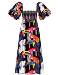 Nooki Design - Ruby Printed Bandeau Dress Mix / S 100% Cotton - Lyst