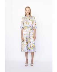 CHRISTY LYNN - Rainflower Watercolour Dress Size: L, Col: Blue Mult M - Lyst