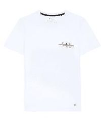 Faguo - Camiseta algodón arcy en blanco - Lyst