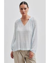 Second Female - Cilla Ice Water Tunic Blouse - Lyst