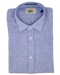 B.D. Baggies - Bradford linen stripes man wim/ shirt - Lyst