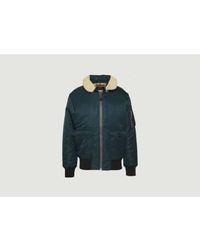Schott Nyc - Bomber Jacket With Removable Collar M - Lyst