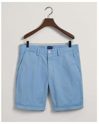 GANT - Allister Regular Fit Sunfaded Shorts In Gentle - Lyst
