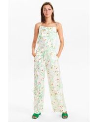 Numph - Nupearl Wide Legged Trousers 36 - Lyst