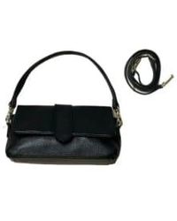 Made by moi Selection - Sac baguette cuir noir - Lyst