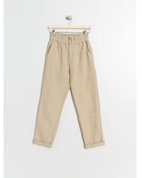 indi & cold - Linen Rustic Trousers 42 - Lyst