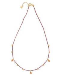 A Beautiful Story - Bl23416 Aware Carnelian Gc Necklace - Lyst