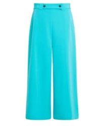 French Connection - Jaded Echo Crepe Culottes Uk 10 - Lyst