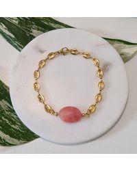 Golden Ivy - Bracelet en acier gia rose en acier en acier - Lyst