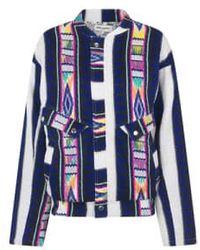 Lolly's Laundry - Hawaii Jacket Jaquard Bomber Multi Colour S - Lyst