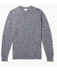 Hartford - Wool Marl Shetland Sweater L - Lyst