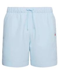 Tommy Hilfiger - Mid Length Embroidered Swim Shorts Breezy Small - Lyst