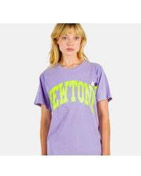 NEWTONE - Trucker Tone T Shirt Lilac - Lyst