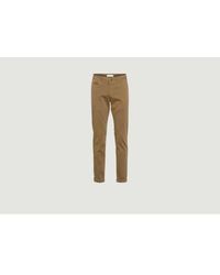 Knowledge Cotton - Burned Chuck Straight Cut Chino Pants - Lyst