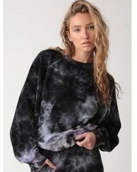 Electric and Rose - Ronan Velour Pullover Onyx / Lilac M - Lyst