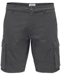 Only & Sons - Only And Sons Cargo Shorts - Lyst
