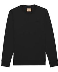 Guess - Geron rundhals-sweatshirt aus recycling-fleece - Lyst