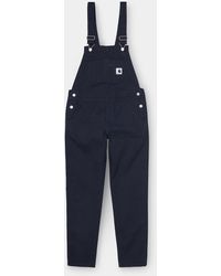 navy blue carhartt insulated bibs