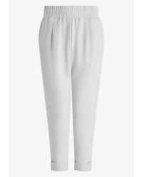 Varley - Rolled Cuff Pant 25 Ivory Marl - Lyst
