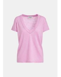 Essentiel Antwerp - Lilac Fountain T Shirt 0 - Lyst