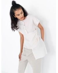 MONICA CORDERA - Monica Linen Claudine Shirt Large - Lyst