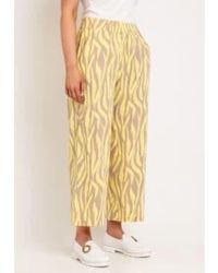 B.Young - Byoung Falakka Crop Pants In Sunny Animal Mix - Lyst