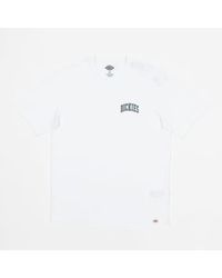 Dickies - T-shirt aitkin en forêt blanche et sombre - Lyst