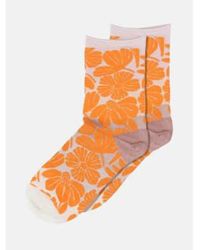 mpDenmark - Nicole Ankle Socks Carrot Curl 37-39 - Lyst