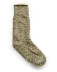 RoToTo - Double Face Crew Army Socks S - Lyst