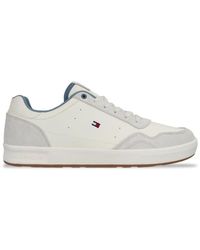 Tommy Hilfiger T3B4-30921-0900X336-C Blanc - Livraison Gratuite | Spartoo !  - Chaussures Baskets basses Enfant 56,00 €