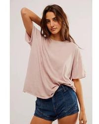 Free People - Nina Tee In Cashmere - Lyst