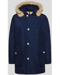 Woolrich Parka Arctique Df Blue MLB - Bleu