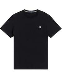 Fred Perry - Crew neck t-shirt - Lyst