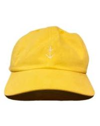 La Paz - Santos jaune avec un capuchon logo ecru - Lyst