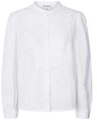 Lolly's Laundry - Camisa bordada perla crema pálida - Lyst